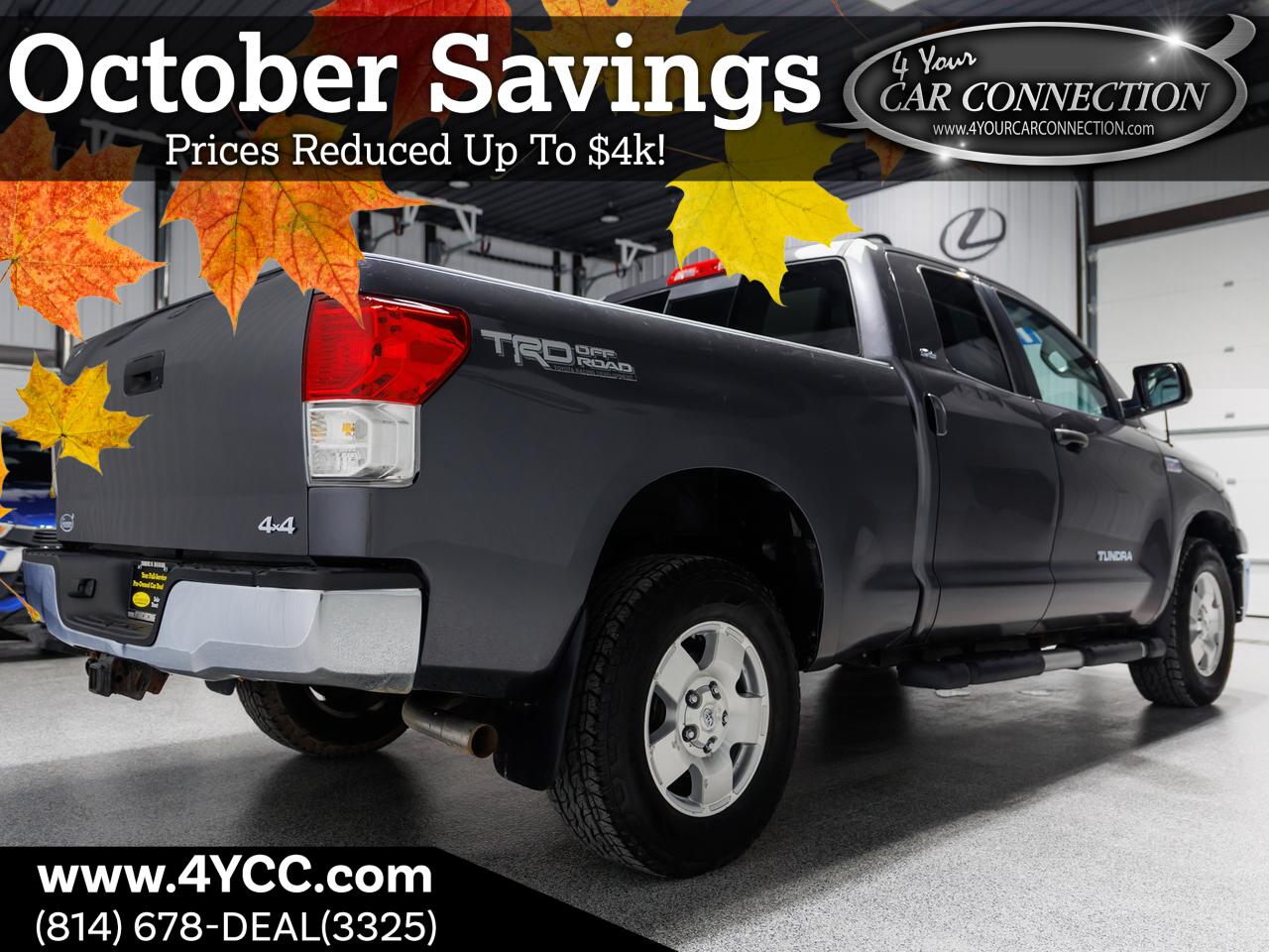 2011 Toyota Tundra SR5 TRD Double Cab 4WD Cranberry PA