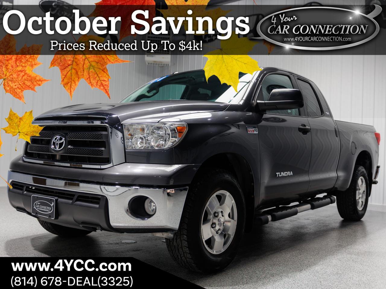 2011 Toyota Tundra SR5 TRD Double Cab 4WD Cranberry PA