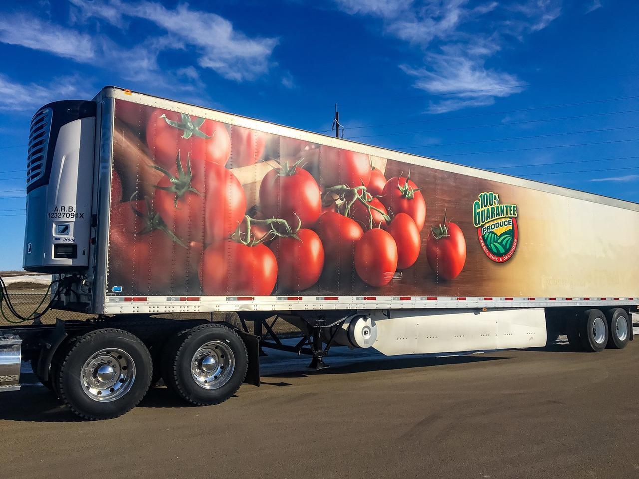 2011 V2SRA Utility Tandem Axle Reefer Trailer 51 Ft. Red Deer AB