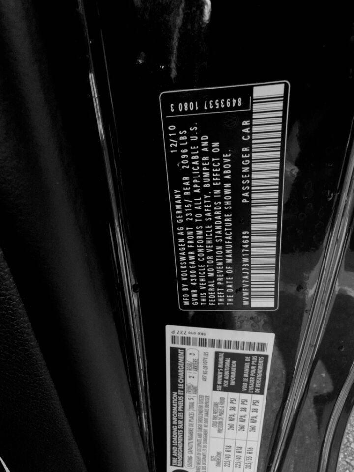 2011 Volkswagen GTI 2dr HB DSG Jacksonville FL