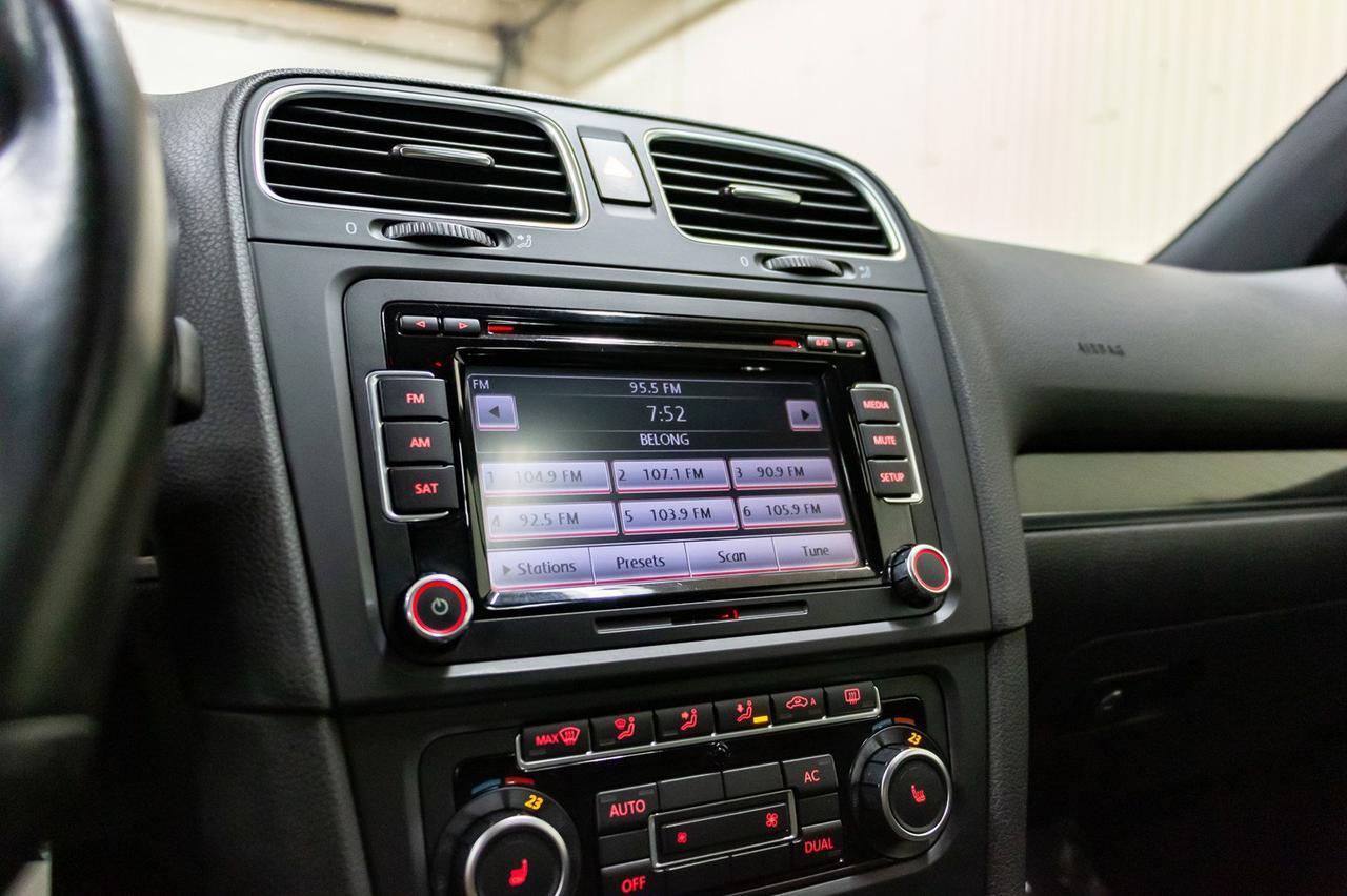 2011 Volkswagen Golf GTI 2 Door Manual Leather Roof Red Deer AB