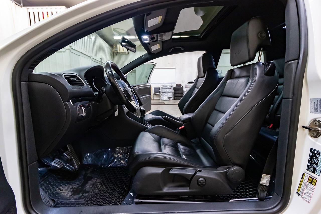 2011 Volkswagen Golf GTI 2 Door Manual Leather Roof Red Deer AB