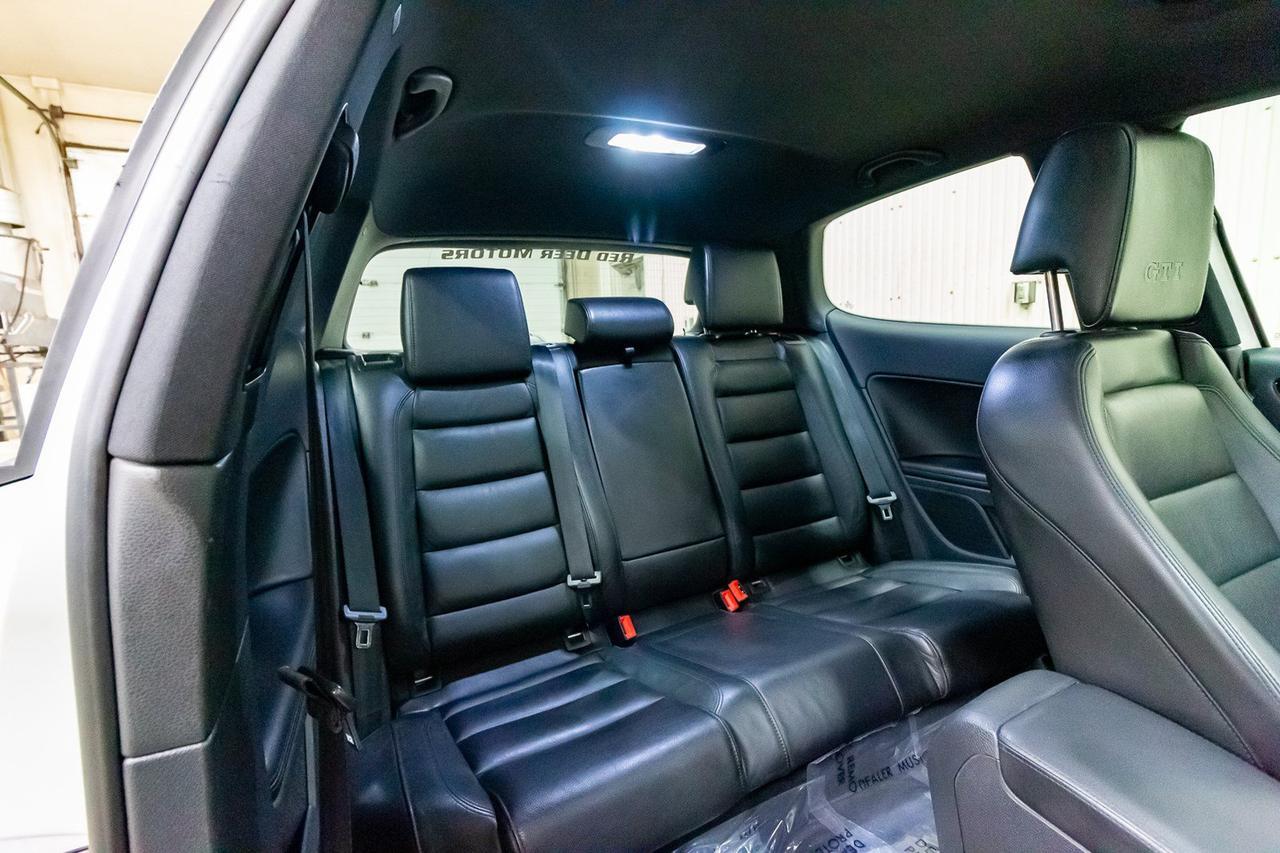 2011 Volkswagen Golf GTI 2 Door Manual Leather Roof Red Deer AB