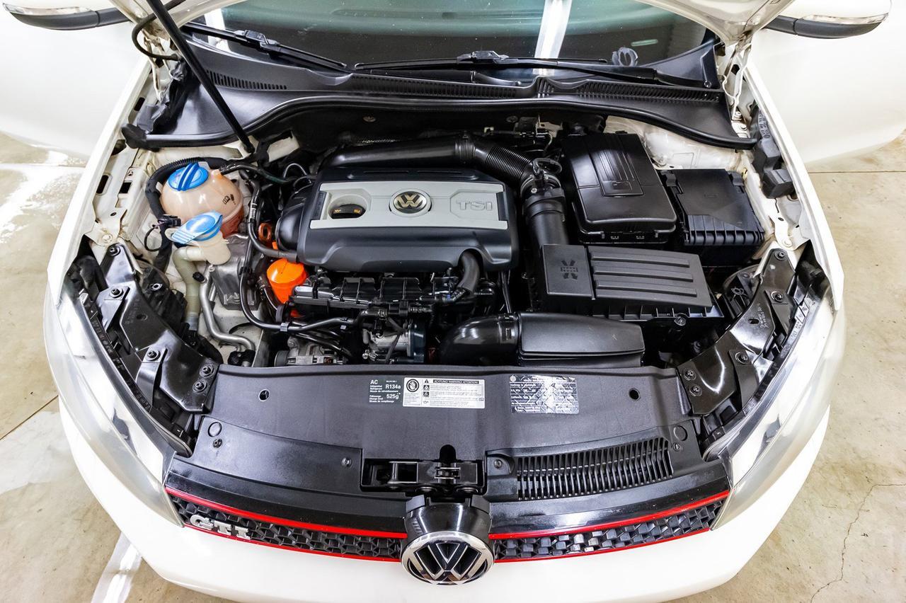 2011 Volkswagen Golf GTI 2 Door Manual Leather Roof Red Deer AB