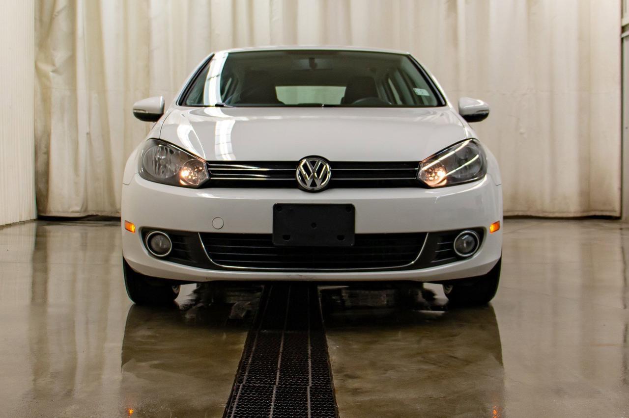 2011 Volkswagen Golf Highline Hatchback Leather Roof Red Deer AB