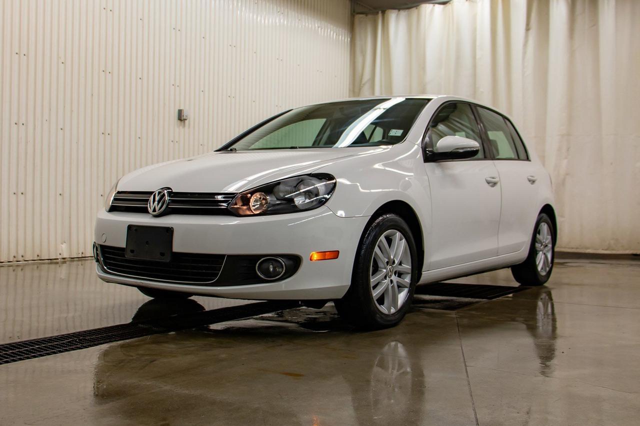 2011 Volkswagen Golf Highline Hatchback Leather Roof Red Deer AB