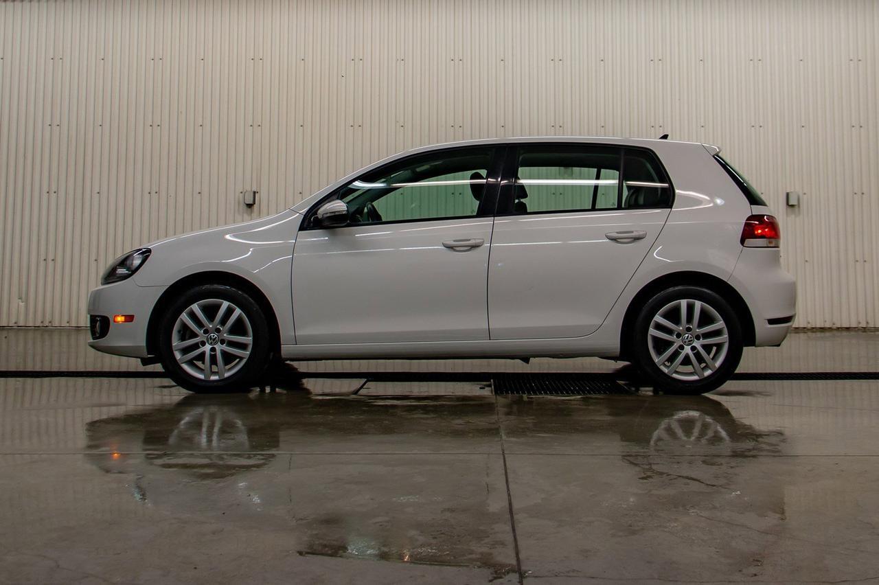 2011 Volkswagen Golf Highline Hatchback Leather Roof Red Deer AB