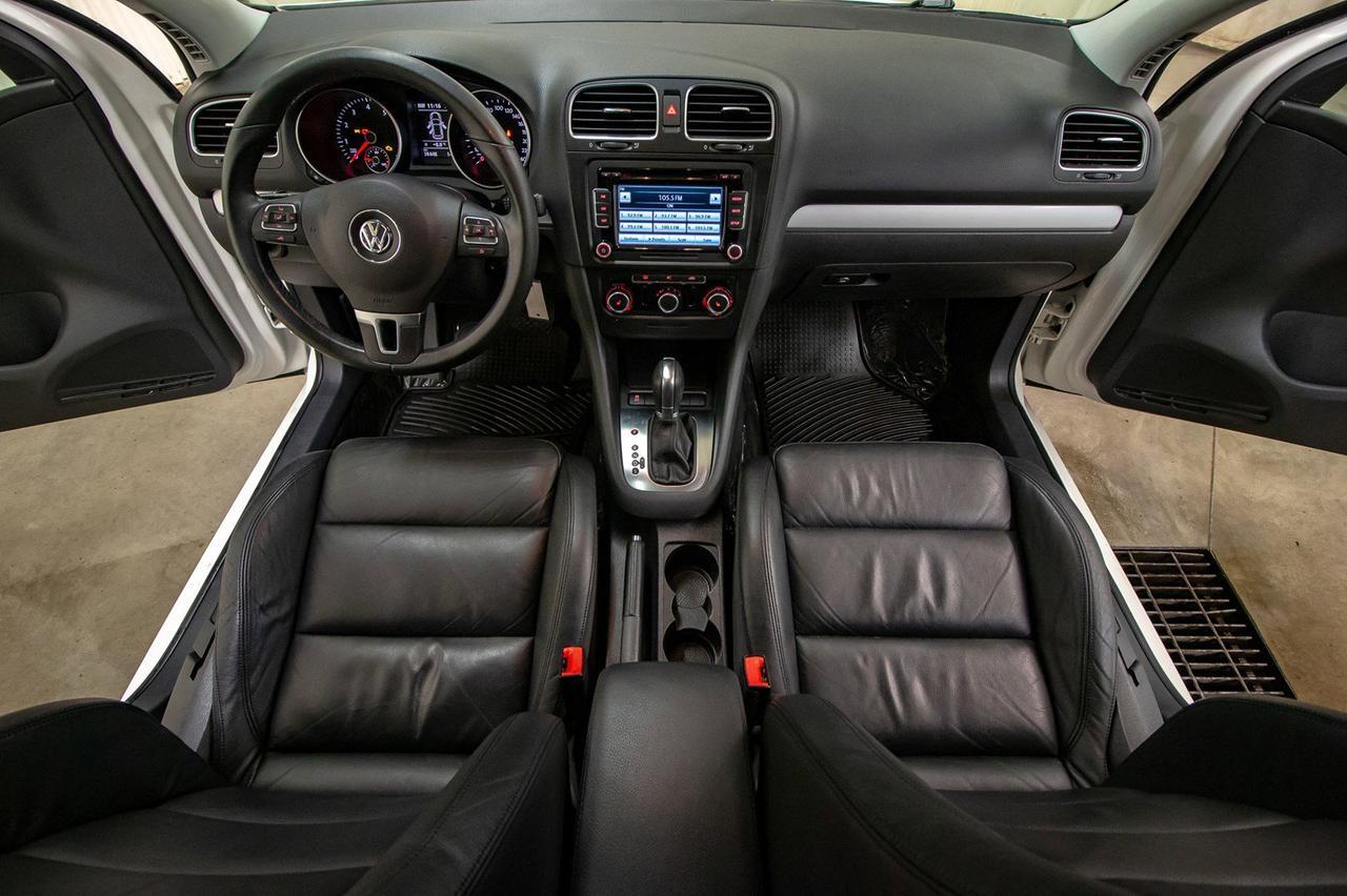 2011 Volkswagen Golf Highline Hatchback Leather Roof Red Deer AB