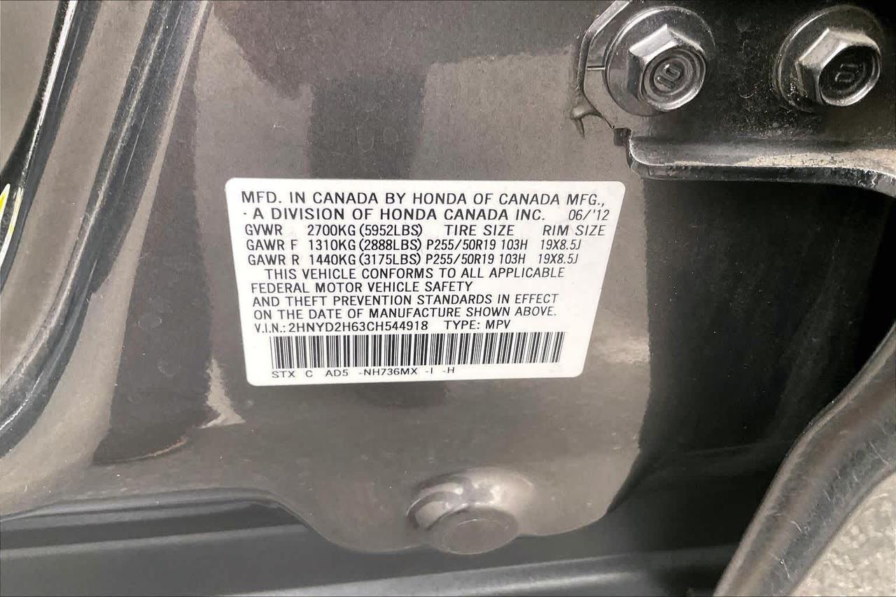 2012 Acura MDX Advance Pkg Roseville CA