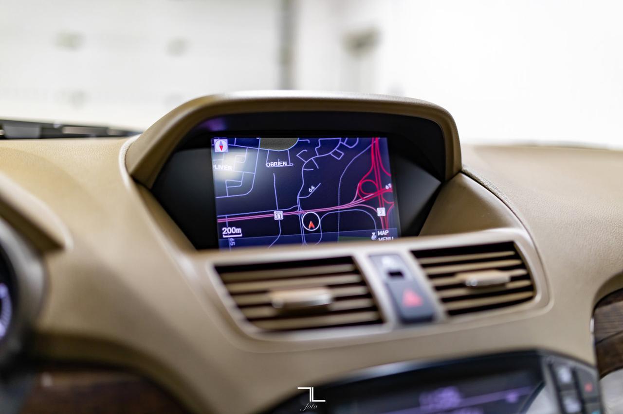 2012 Acura MDX SH-AWD Tech Pkg Leather Roof Nav BCam Red Deer AB