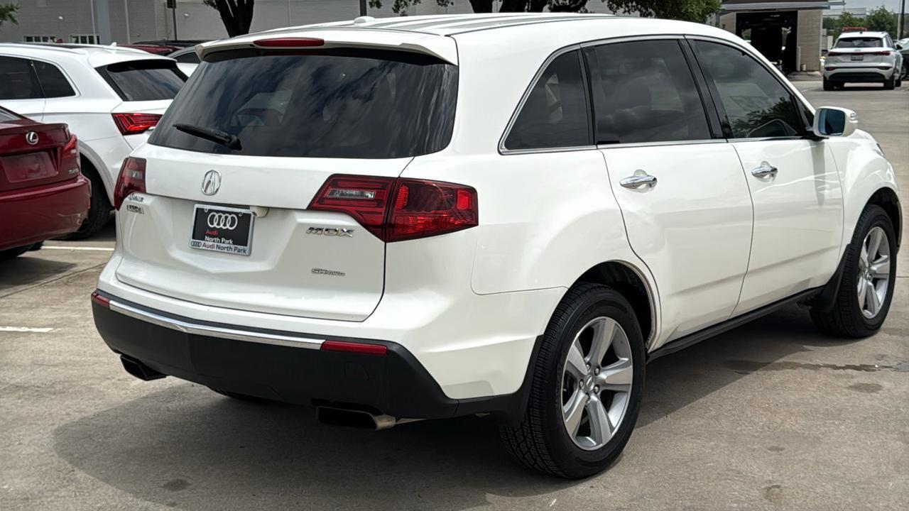2012 Acura MDX Tech Pkg  Selma TX