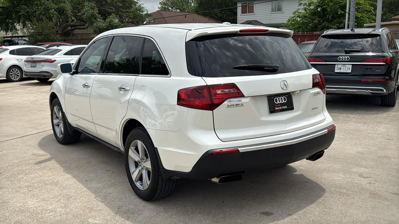 2012 Acura MDX Tech Pkg  Selma TX