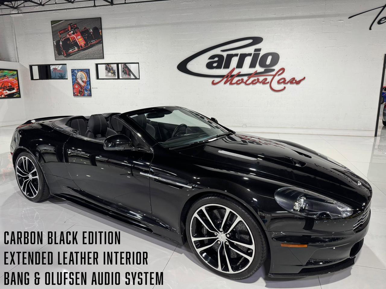 2012 Aston Martin DBS Volante Carbon Black Edition, extended leather, Bang & Olufsen audio AND MUCH MORE!!
