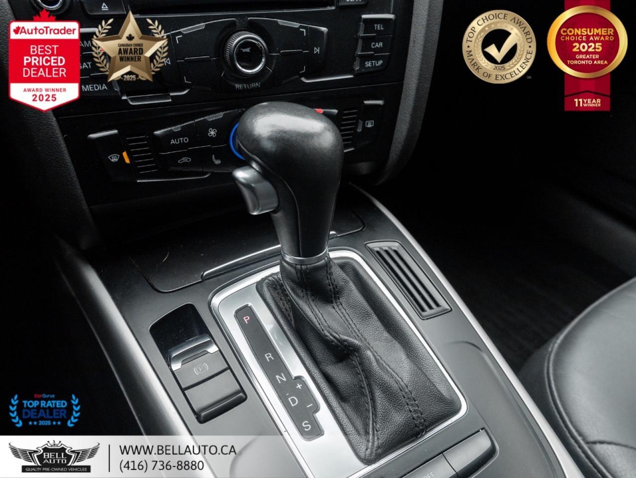 2012 Audi A4 2.0T | SUNROOF | HTD SEATS | LOWKMS | NOACCIDENT Toronto ON