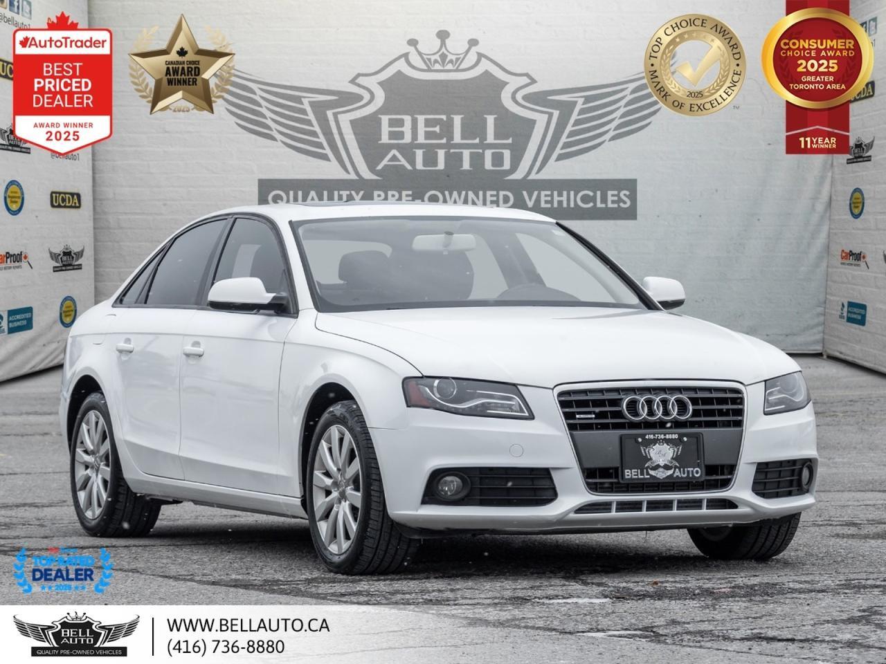 2012 Audi A4 2.0T | SUNROOF | HTD SEATS | LOWKMS | NOACCIDENT