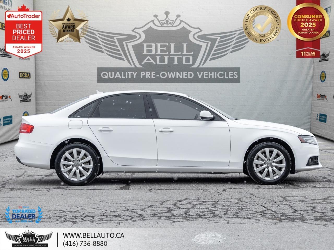 2012 Audi A4 2.0T | SUNROOF | HTD SEATS | LOWKMS | NOACCIDENT Toronto ON