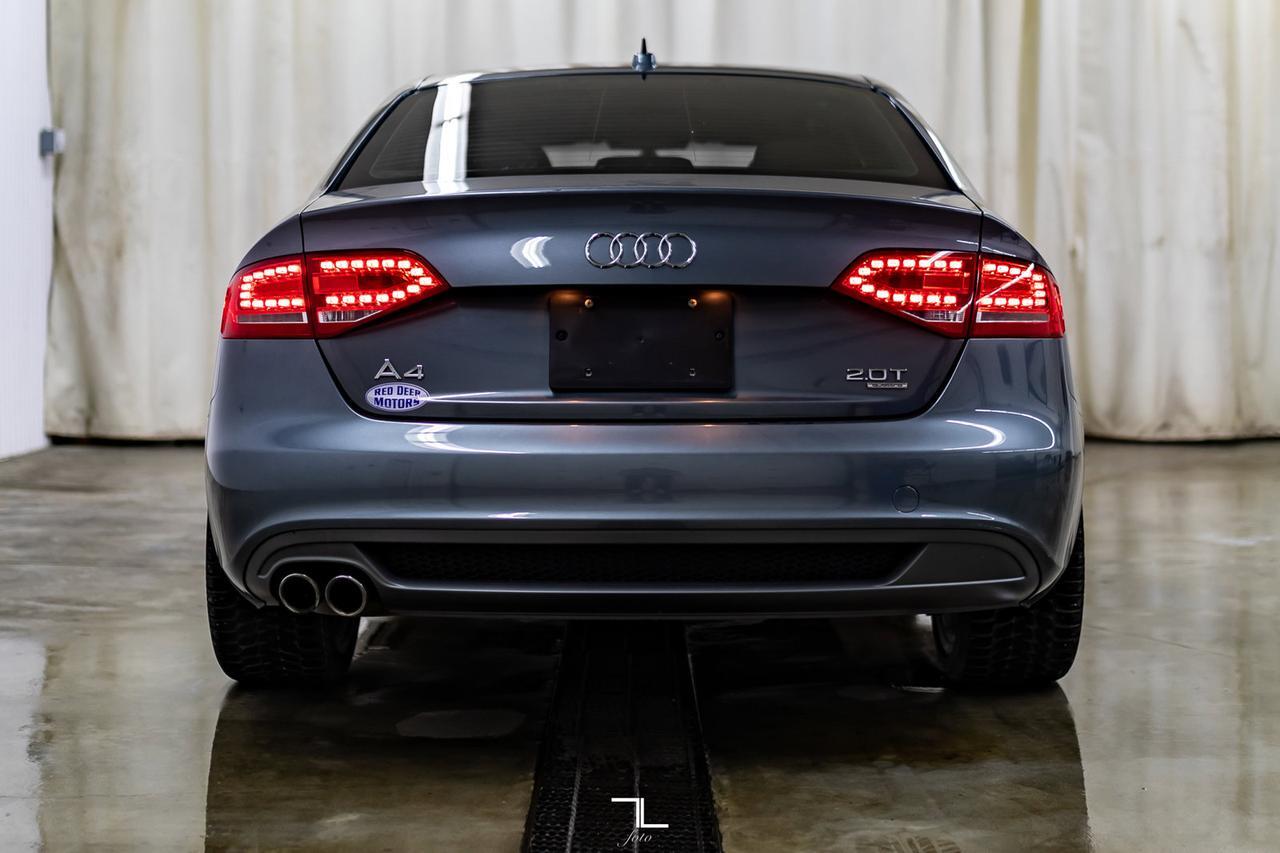 2012 Audi A4 Quattro Premium S-Line Leather Roof Red Deer AB