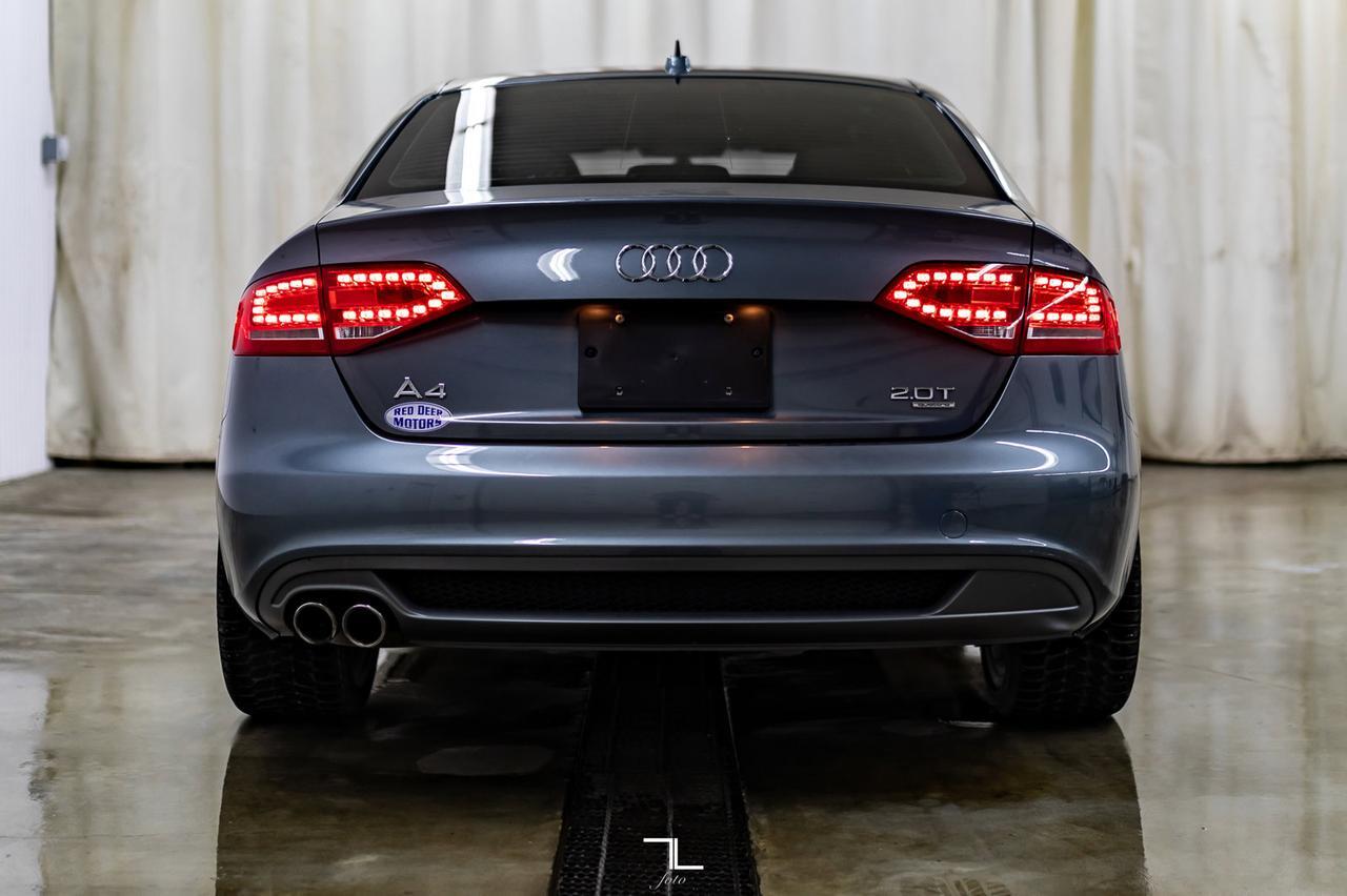 2012 Audi A4 Quattro Premium S-Line Leather Roof Red Deer AB