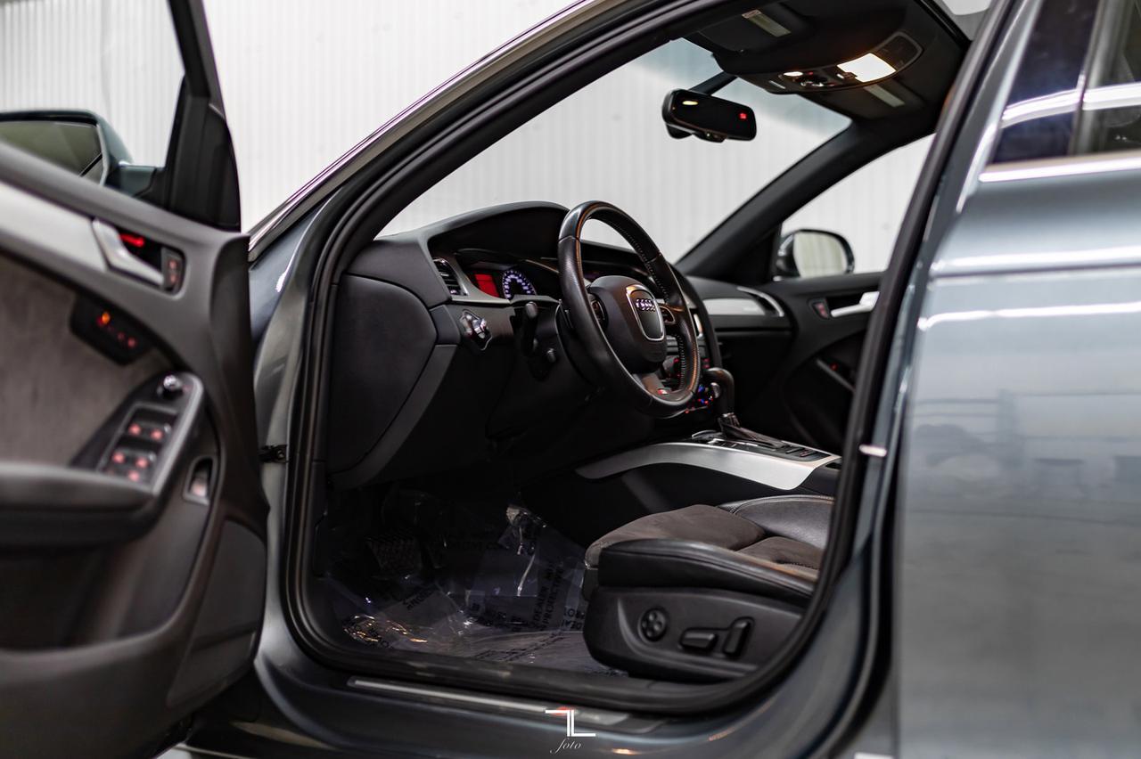 2012 Audi A4 Quattro Premium S-Line Leather Roof Red Deer AB