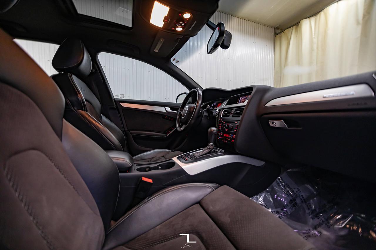 2012 Audi A4 Quattro Premium S-Line Leather Roof Red Deer AB