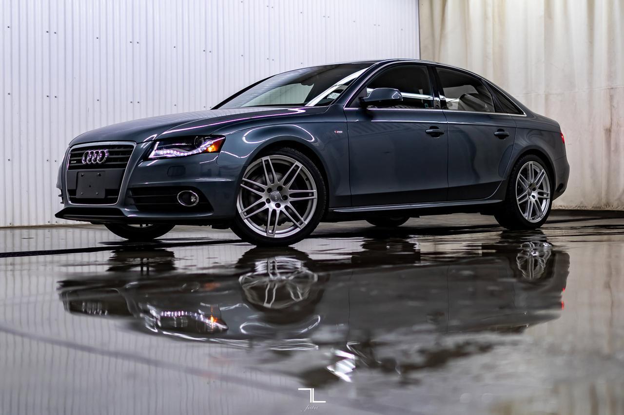 2012 Audi A4 Quattro Premium S-Line Leather Roof Red Deer AB