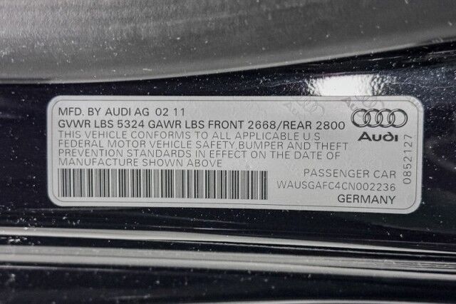 2012 Audi A7 3.0 Quattro Prestige 4dr Hatchback Chicago IL