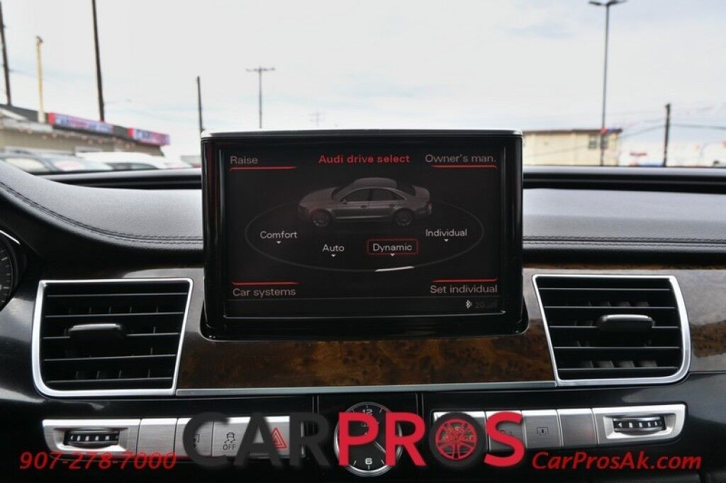 2012 Audi A8 L - AWD - 4.2L V8 - Cold Weather Pkg - Driver Assist Pkg - Heated/Cooled Massaging Leather Seats - Heated Steering Wheel - 2nd Row Heated Seats - Dual Panel Sunroof - Bluetooth - Bose System - Navigation - Backup Camera Anchorage AK