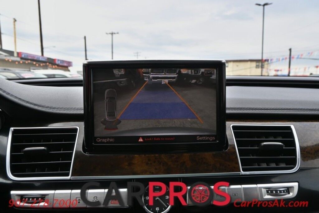2012 Audi A8 L - AWD - 4.2L V8 - Cold Weather Pkg - Driver Assist Pkg - Heated/Cooled Massaging Leather Seats - Heated Steering Wheel - 2nd Row Heated Seats - Dual Panel Sunroof - Bluetooth - Bose System - Navigation - Backup Camera Anchorage AK