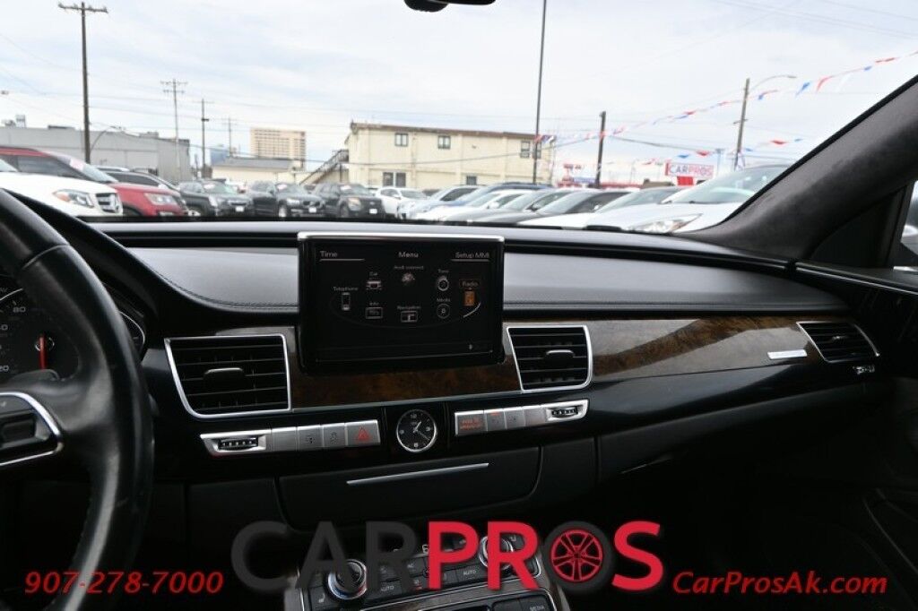 2012 Audi A8 L - AWD - 4.2L V8 - Cold Weather Pkg - Driver Assist Pkg - Heated/Cooled Massaging Leather Seats - Heated Steering Wheel - 2nd Row Heated Seats - Dual Panel Sunroof - Bluetooth - Bose System - Navigation - Backup Camera Anchorage AK