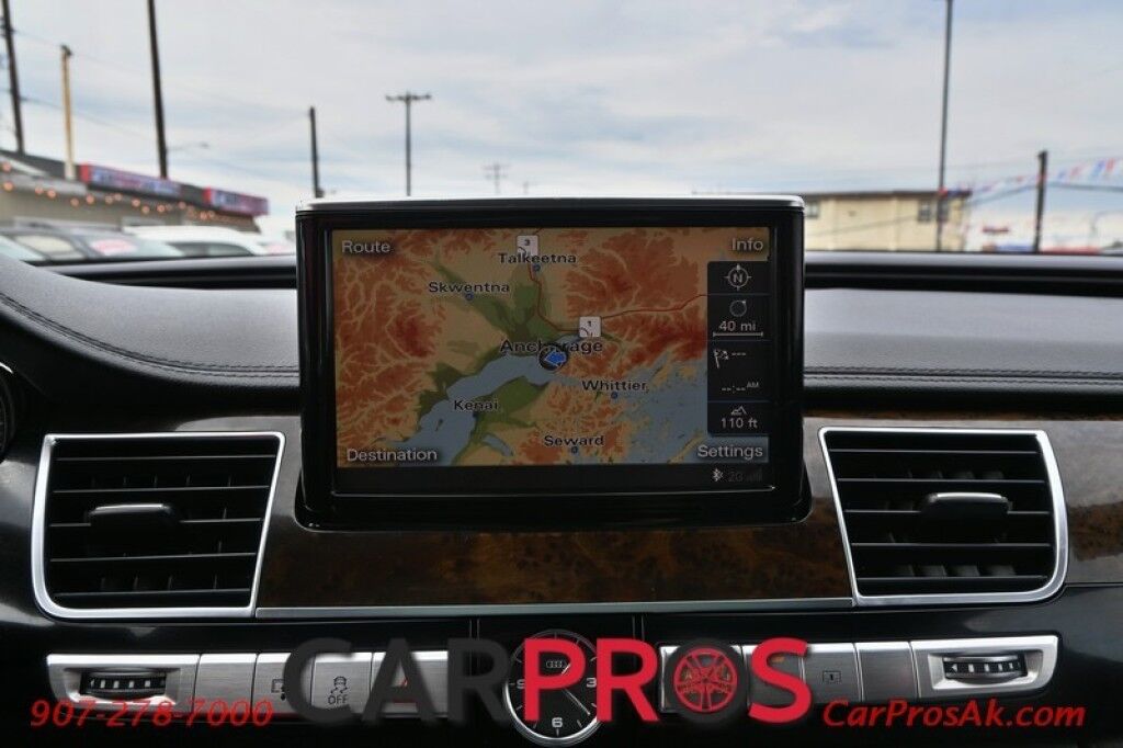 2012 Audi A8 L - AWD - 4.2L V8 - Cold Weather Pkg - Driver Assist Pkg - Heated/Cooled Massaging Leather Seats - Heated Steering Wheel - 2nd Row Heated Seats - Dual Panel Sunroof - Bluetooth - Bose System - Navigation - Backup Camera Anchorage AK
