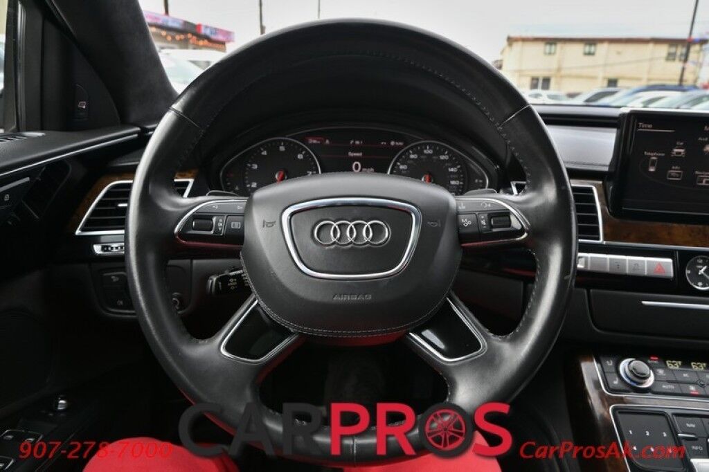 2012 Audi A8 L - AWD - 4.2L V8 - Cold Weather Pkg - Driver Assist Pkg - Heated/Cooled Massaging Leather Seats - Heated Steering Wheel - 2nd Row Heated Seats - Dual Panel Sunroof - Bluetooth - Bose System - Navigation - Backup Camera Anchorage AK