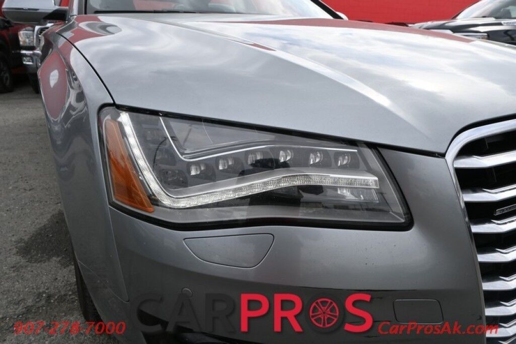 2012 Audi A8 L - AWD - 4.2L V8 - Cold Weather Pkg - Driver Assist Pkg - Heated/Cooled Massaging Leather Seats - Heated Steering Wheel - 2nd Row Heated Seats - Dual Panel Sunroof - Bluetooth - Bose System - Navigation - Backup Camera Anchorage AK