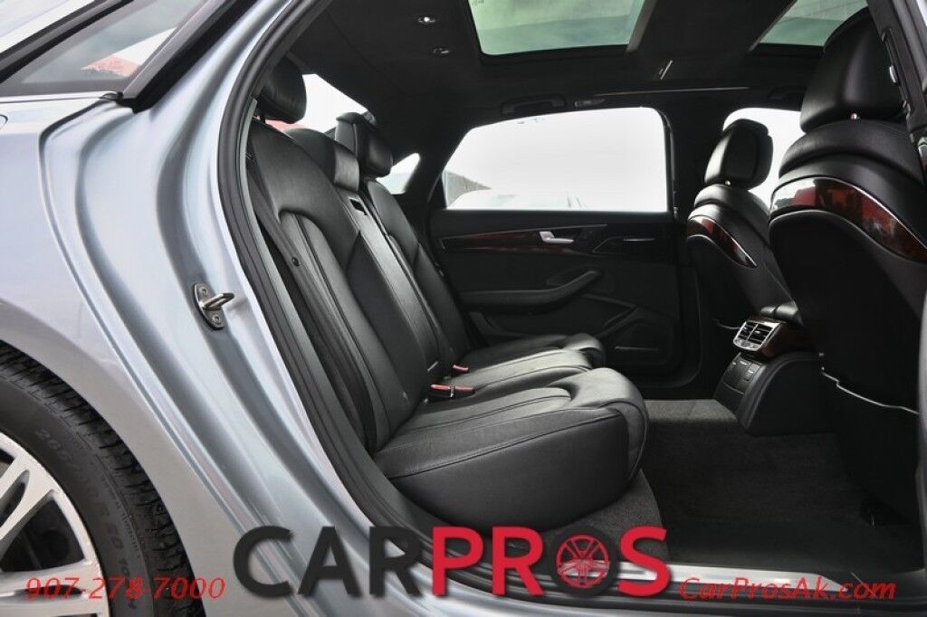 2012 Audi A8 L - AWD - 4.2L V8 - Cold Weather Pkg - Driver Assist Pkg - Heated/Cooled Massaging Leather Seats - Heated Steering Wheel - 2nd Row Heated Seats - Dual Panel Sunroof - Bluetooth - Bose System - Navigation - Backup Camera Anchorage AK