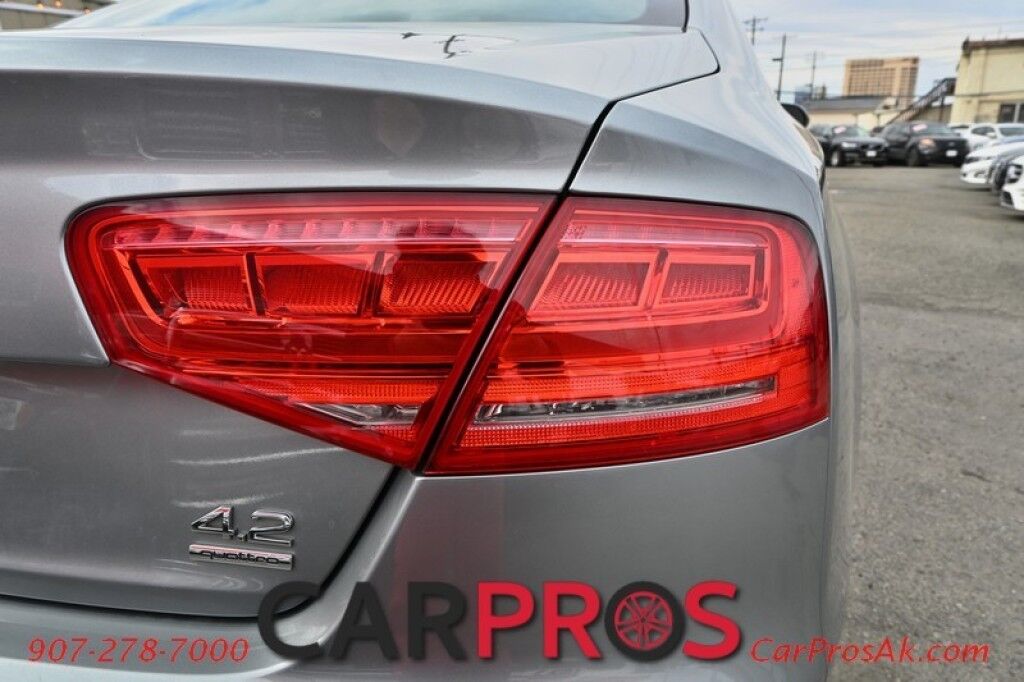 2012 Audi A8 L - AWD - 4.2L V8 - Cold Weather Pkg - Driver Assist Pkg - Heated/Cooled Massaging Leather Seats - Heated Steering Wheel - 2nd Row Heated Seats - Dual Panel Sunroof - Bluetooth - Bose System - Navigation - Backup Camera Anchorage AK