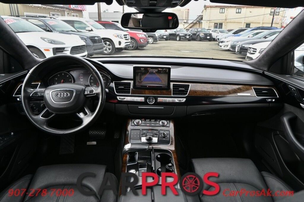 2012 Audi A8 L - AWD - 4.2L V8 - Cold Weather Pkg - Driver Assist Pkg - Heated/Cooled Massaging Leather Seats - Heated Steering Wheel - 2nd Row Heated Seats - Dual Panel Sunroof - Bluetooth - Bose System - Navigation - Backup Camera Anchorage AK