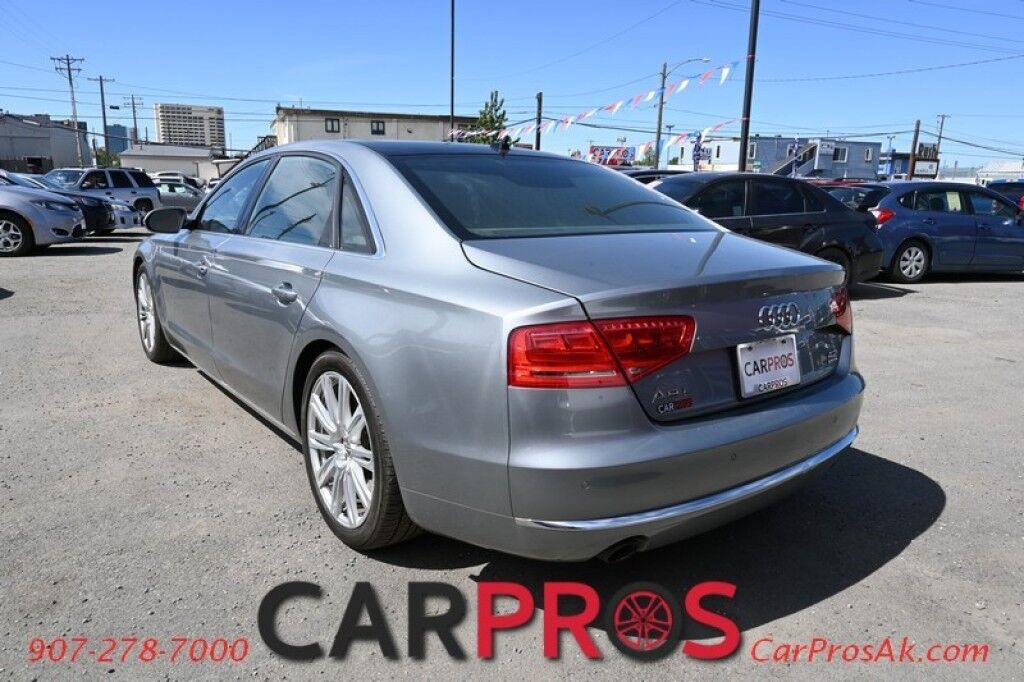 2012 Audi A8 L - AWD - 4.2L V8 - Cold Weather Pkg - Driver Assist Pkg - Heated/Cooled Massaging Leather Seats - Heated Steering Wheel - 2nd Row Heated Seats - Dual Panel Sunroof - Bluetooth - Bose System - Navigation - Backup Camera Anchorage AK