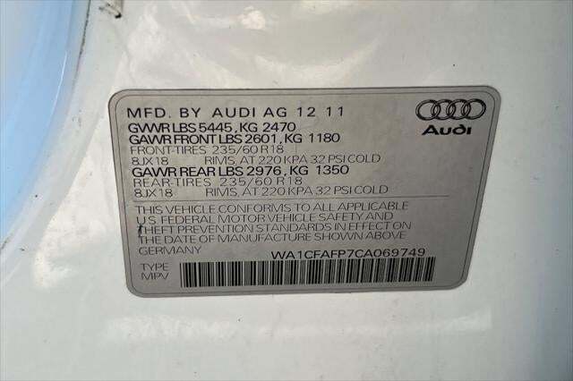 2012 Audi Q5 2.0T Premium Roseville CA