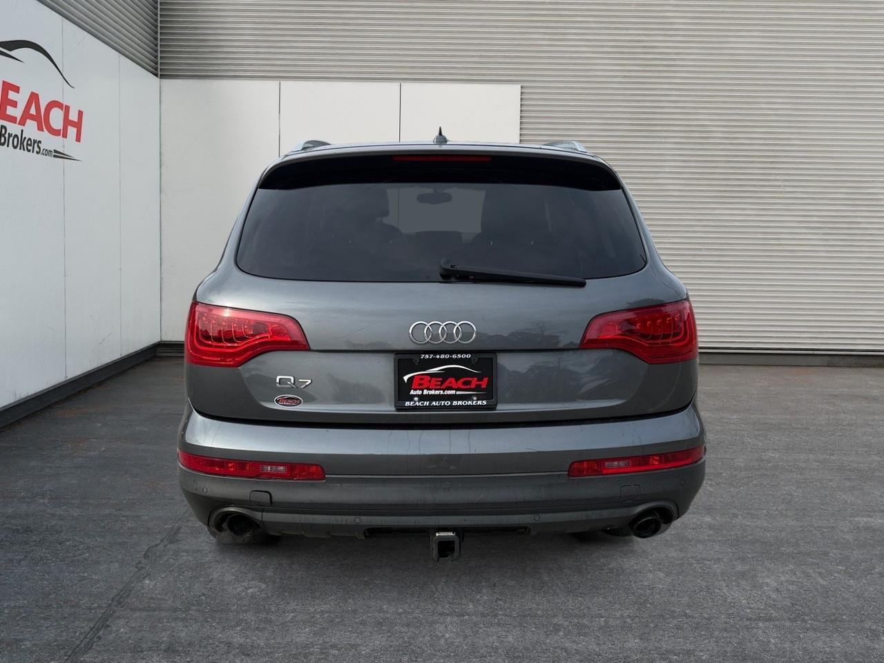 2012 Audi Q7 3.0T Premium Plus, HEATED SEATS, MOONROOF, 3RD ROW, POWER MIRRORS, RUNNING BOARDS, TOW PACKAGE, BOSE SPEAKERS, BLUETOOTH, COME AND TEST DRIVE TODAY! Norfolk VA