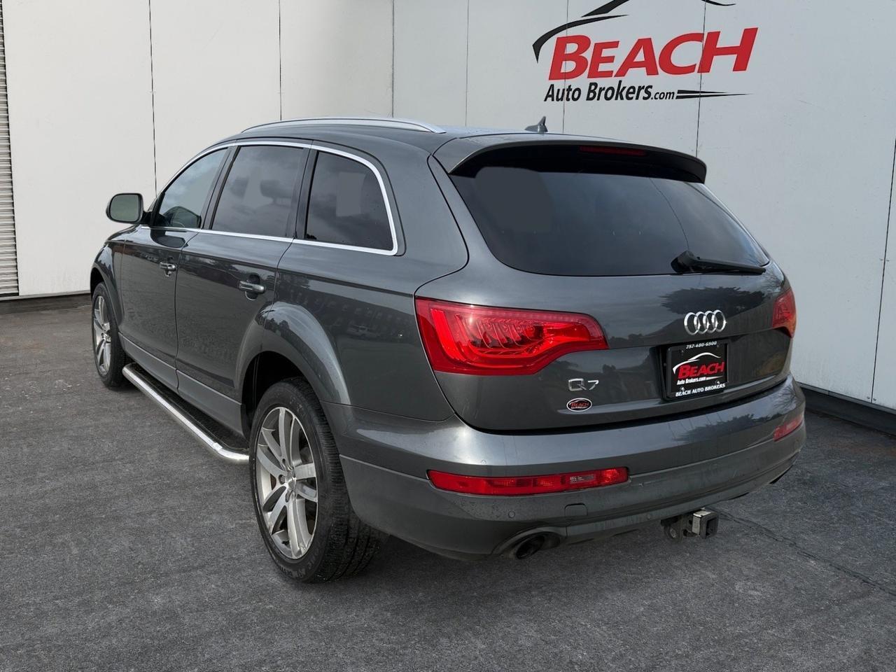 2012 Audi Q7 3.0T Premium Plus, HEATED SEATS, MOONROOF, 3RD ROW, POWER MIRRORS, RUNNING BOARDS, TOW PACKAGE, BOSE SPEAKERS, BLUETOOTH, COME AND TEST DRIVE TODAY! Norfolk VA