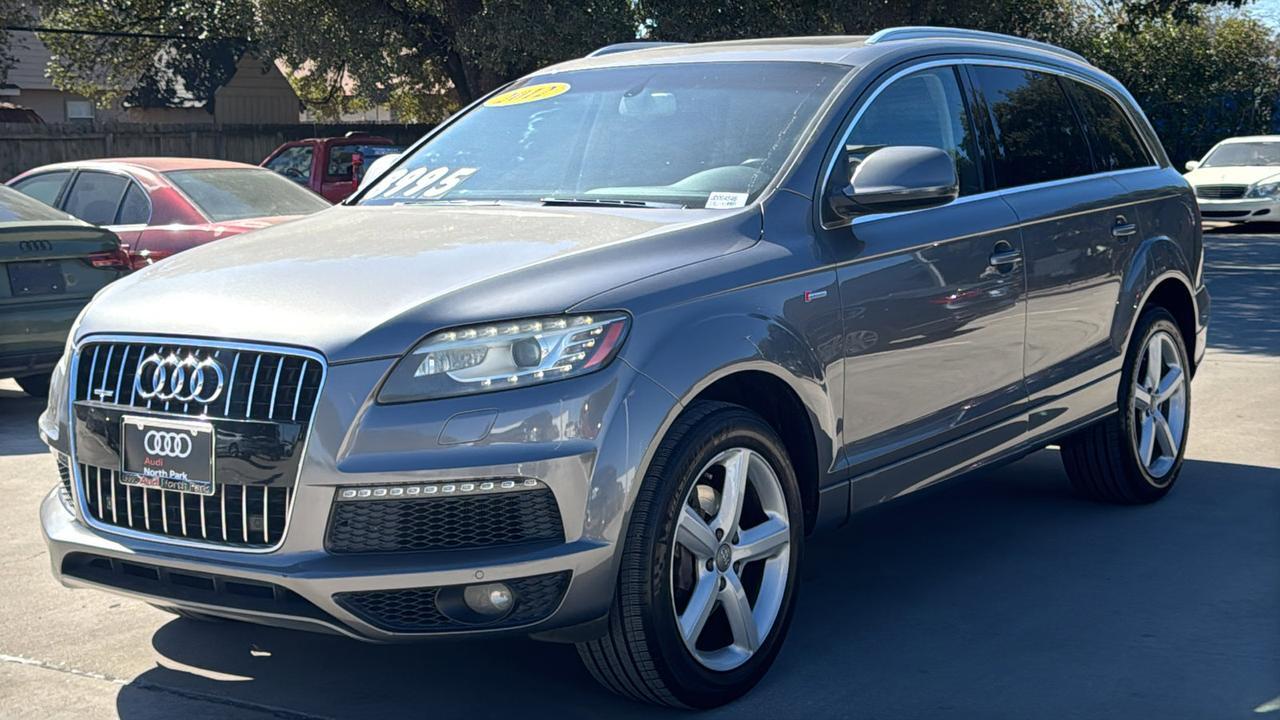 2012 Audi Q7 3.0T S line