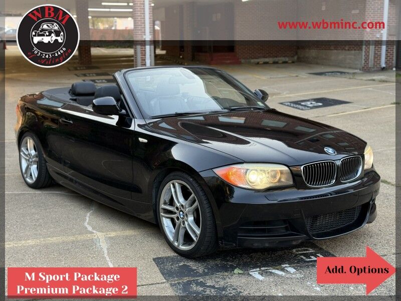 2012 BMW 1 Series 135i Convertible RWD Arlington VA