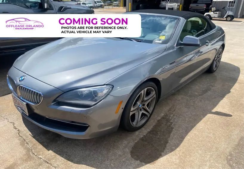 2012 BMW 6 Series 650i Convertible 2D