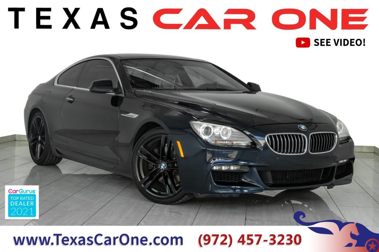 2012 BMW 640i M SPORT PKG HEADUP DISPLAY NAVIGATION PANORAMA LEATHER SEATS REA Carrollton TX