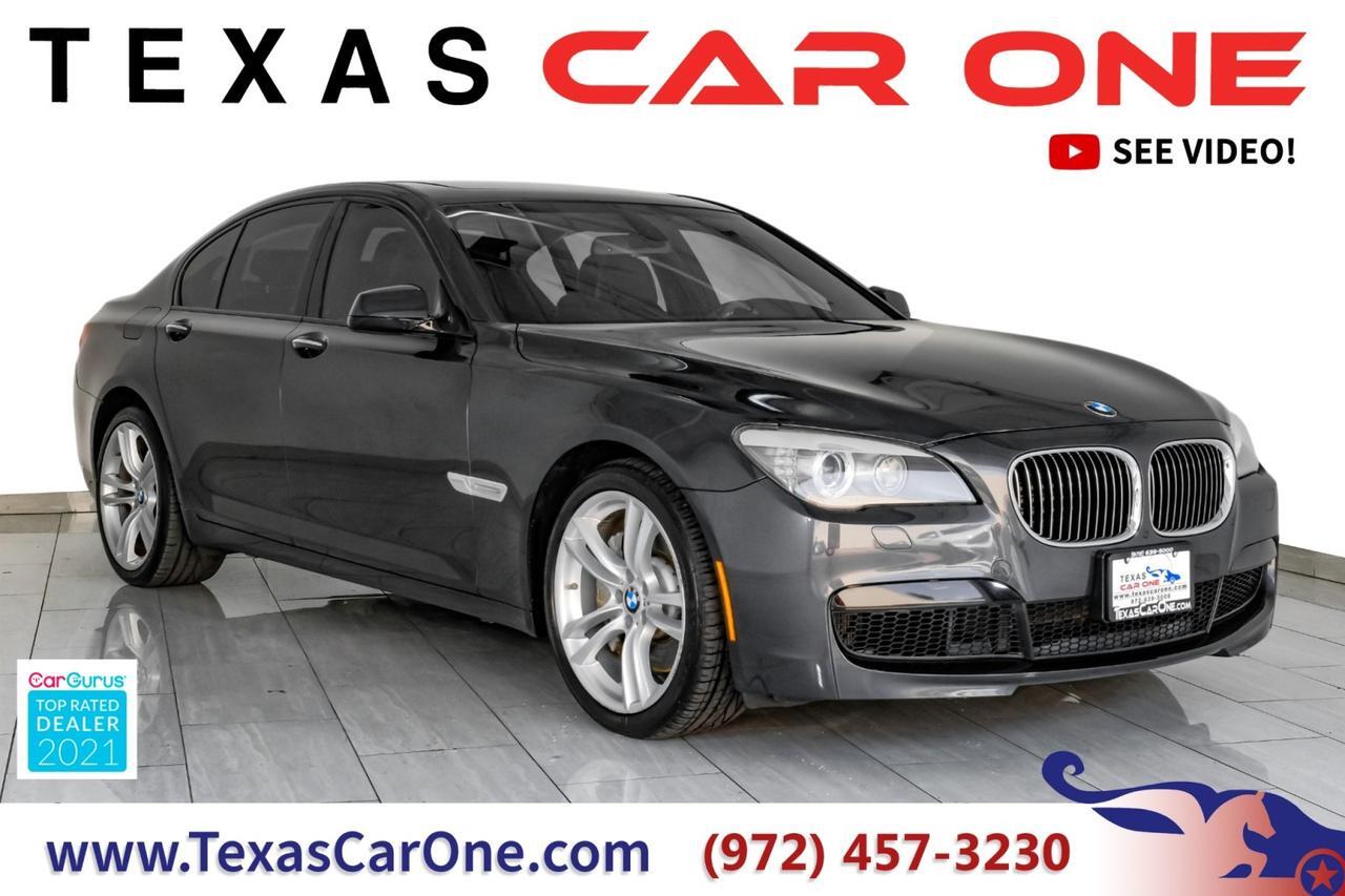 2012 BMW 750i NAVIGATION SUNROOF LEATHER HEATED SEATS REAR CAMERA KEYLESS STAR