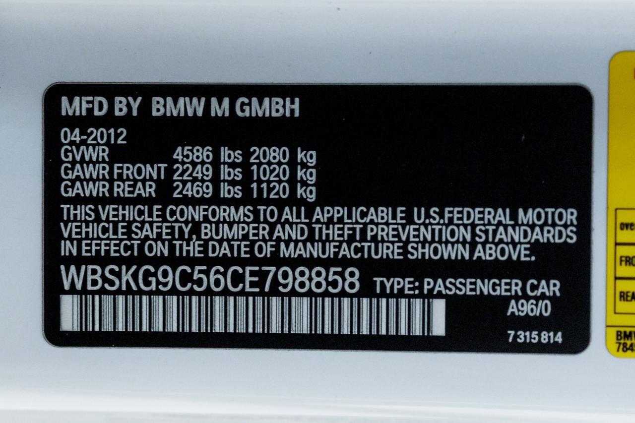 2012 BMW M3 ZCP Marietta GA