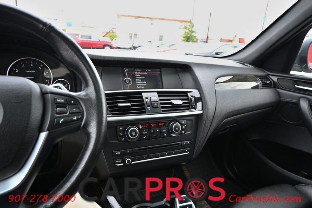 2012 BMW X3 XDrive 35I - Premium Pkg - 3.0L V6 - Automatic - All Wheel Drive - Front Heated Leather Seats - Heated Steering Wheel - Heated 2nd Row - Panoramic Sunroof - Bluetooth Anchorage AK