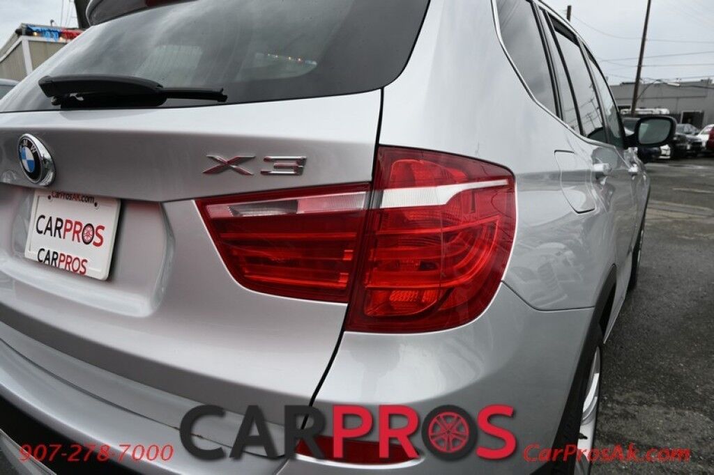 2012 BMW X3 XDrive 35I - Premium Pkg - 3.0L V6 - Automatic - All Wheel Drive - Front Heated Leather Seats - Heated Steering Wheel - Heated 2nd Row - Panoramic Sunroof - Bluetooth Anchorage AK