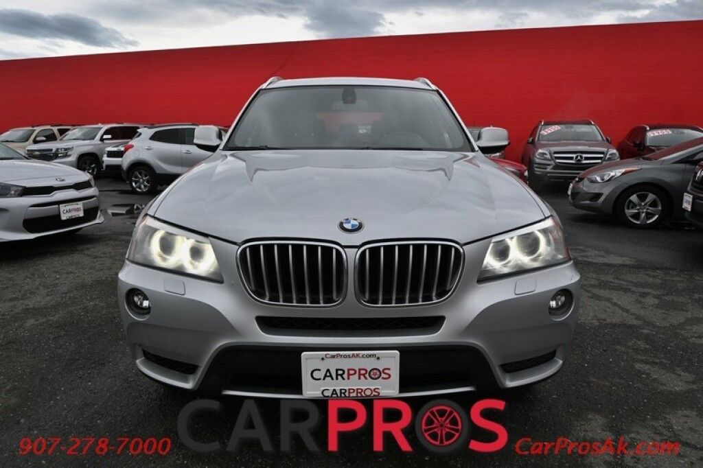 2012 BMW X3 XDrive 35I - Premium Pkg - 3.0L V6 - Automatic - All Wheel Drive - Front Heated Leather Seats - Heated Steering Wheel - Heated 2nd Row - Panoramic Sunroof - Bluetooth Anchorage AK