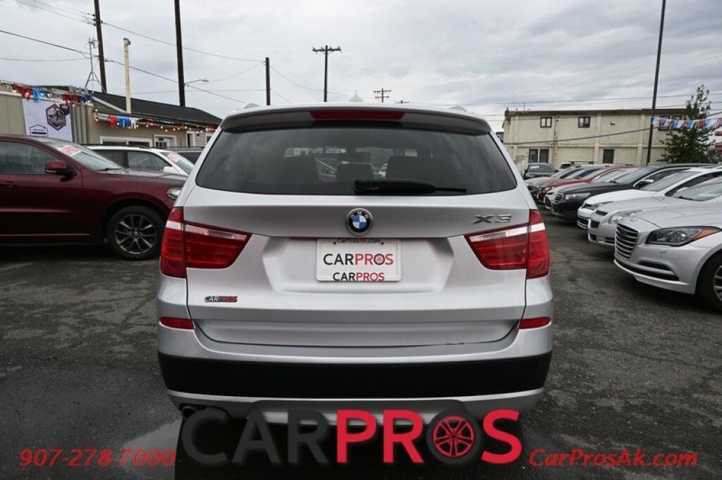 2012 BMW X3 XDrive 35I - Premium Pkg - 3.0L V6 - Automatic - All Wheel Drive - Front Heated Leather Seats - Heated Steering Wheel - Heated 2nd Row - Panoramic Sunroof - Bluetooth Anchorage AK