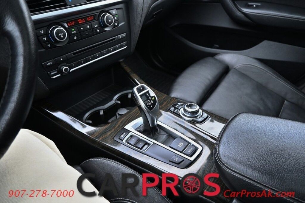2012 BMW X3 XDrive 35I - Premium Pkg - 3.0L V6 - Automatic - All Wheel Drive - Front Heated Leather Seats - Heated Steering Wheel - Heated 2nd Row - Panoramic Sunroof - Bluetooth Anchorage AK